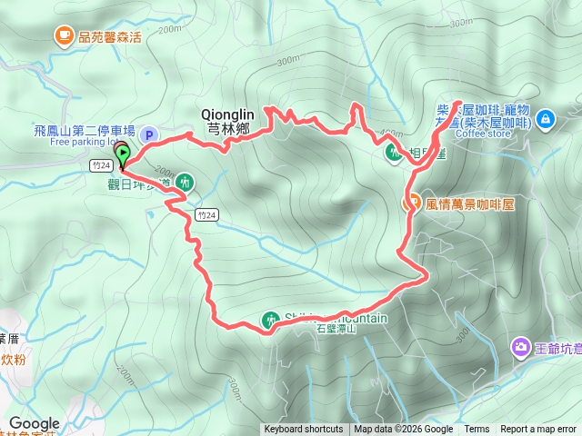 觀日坪步道飛鳳山o型預覽圖
