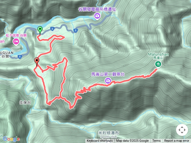 馬崙山（停車可以開到登山口再找位子）