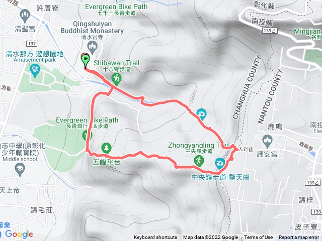 十八彎古道&中央嶺步道20221210