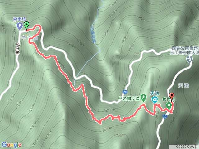 南橫中之關古道至天池