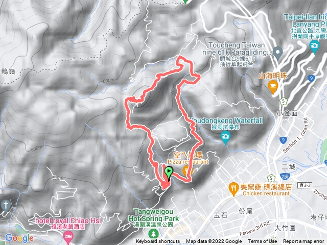 鵲子山+跑馬古道、O型