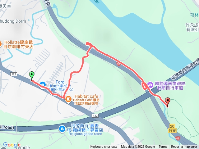 竹東河濱公園步道預覽圖