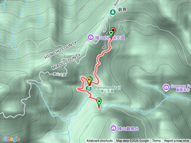 2026.3.14.觀霧霧社櫻王.大鹿林道西線.榛山步道.往返4.25公里健行