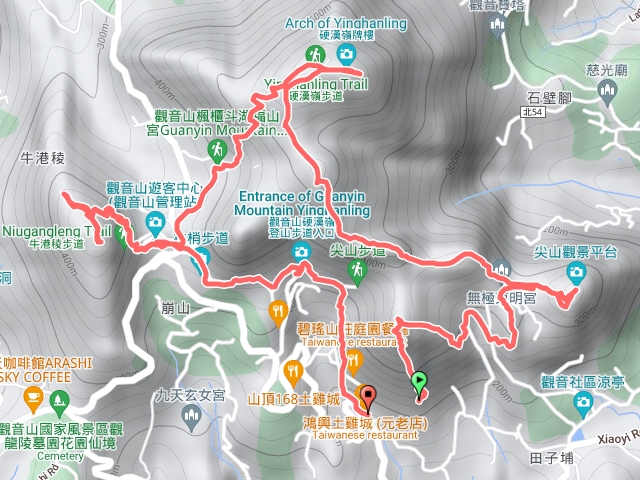 小北岔觀音山十連峰