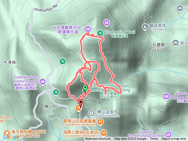 觀音山(青春嶺、弱者居樂部、龍女岩、善財岩等地)預覽圖