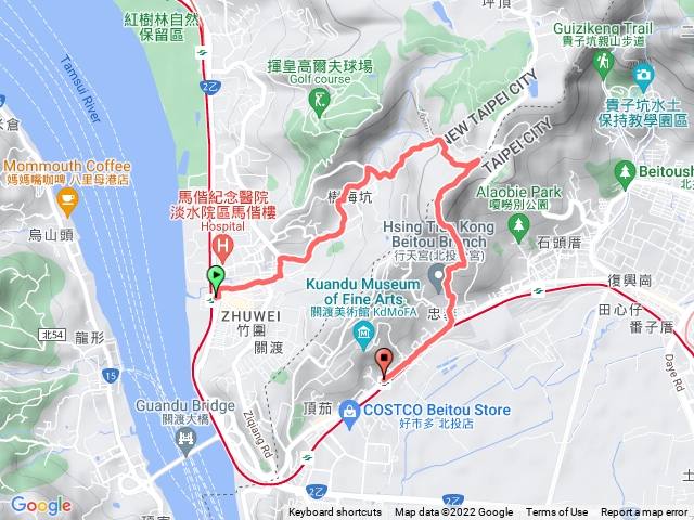 淡水樹梅坑登山步道、忠義山1110521