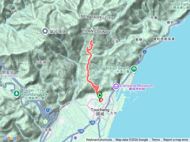 頭圍山礁水坑山預覽圖