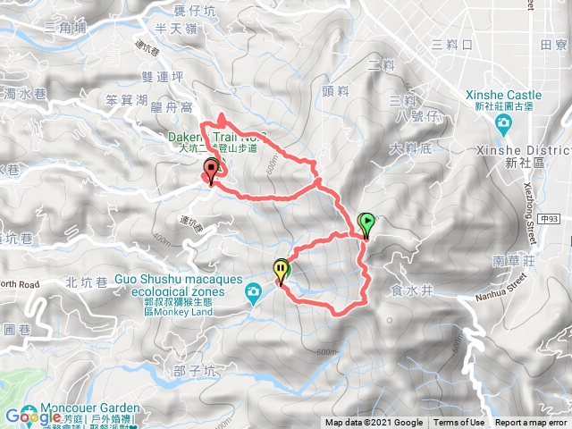 大坑1，2，3-1，4，5號