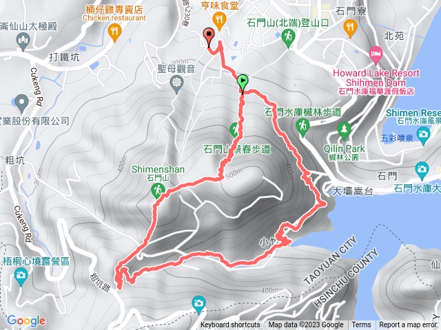 石門山（勞工育樂中心、漢威亭）