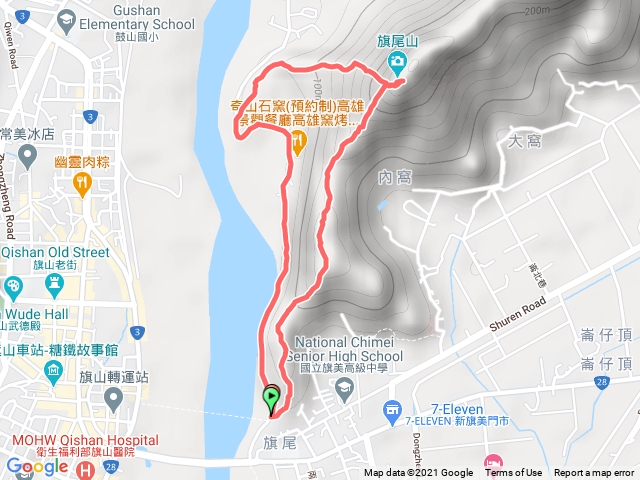 旗尾山步道20210126