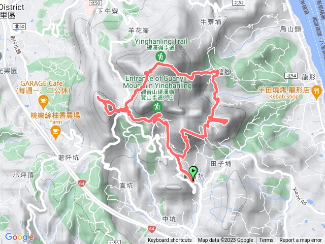 20231230 新北八里 觀音山O型縱走 - 鷹仔尖 -> 占山 -> 觀音山 -> 牛港稜山