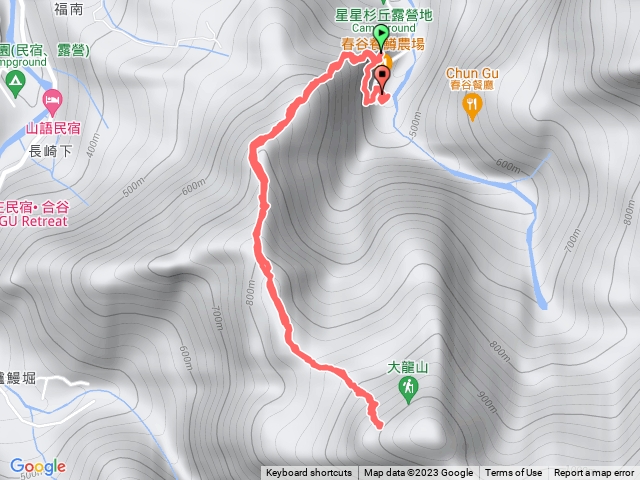 小東河山北峰、小東河山主峰