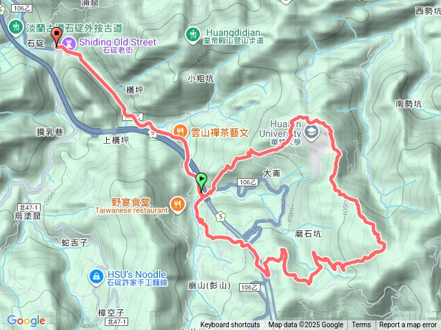 大崙古道崩山大崙石碇大崙石磨坑山圳沽古道0型