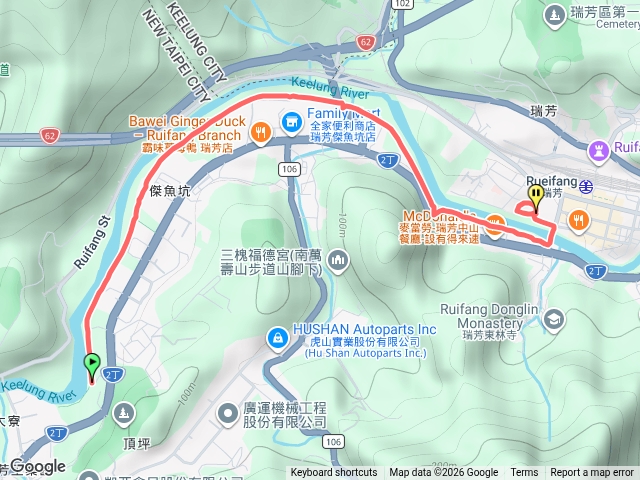 基隆河左岸