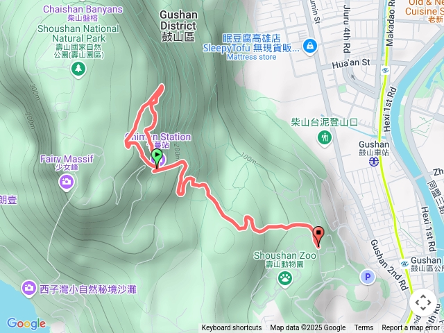 壽山南登山路線