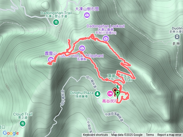 小百岳集起來奮起湖大凍山步道202502011548預覽圖