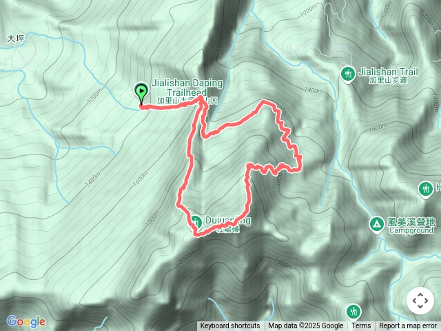 就是要上加里山避暑