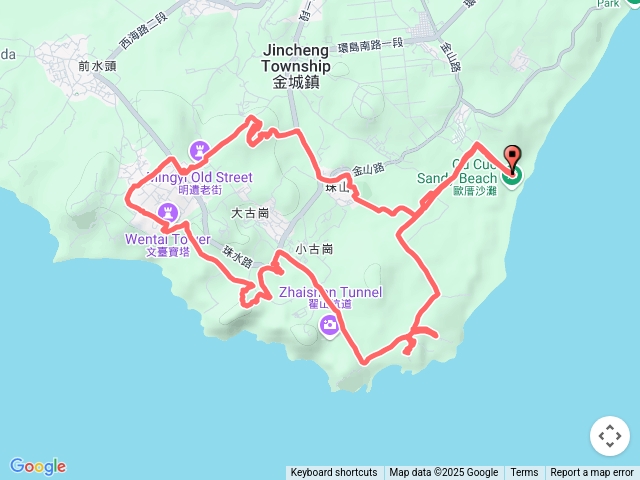 赤山林道→燕南山→梁山觀止步道