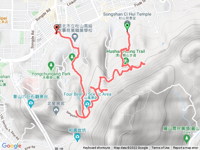 慈惠堂進豹山溪步道出