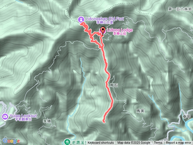 李崠山-烏來山連走