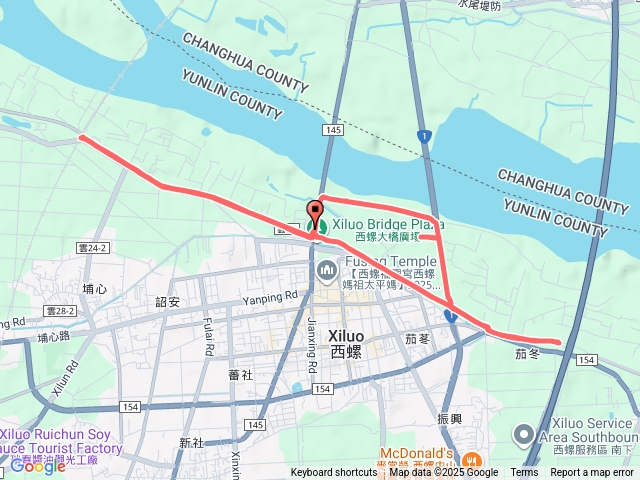 西螺大橋9月20日