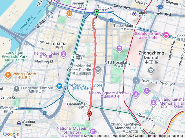 博愛路(北門到植物園)