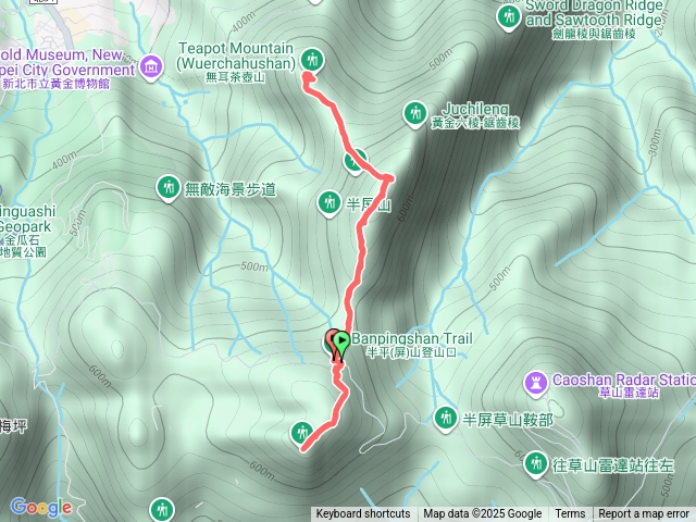 黃金三稜～燦光寮山、半屏山、茶壺山吧預覽圖