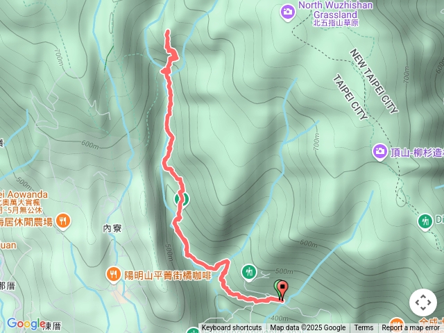 登峰水圳步道+內雙溪步道