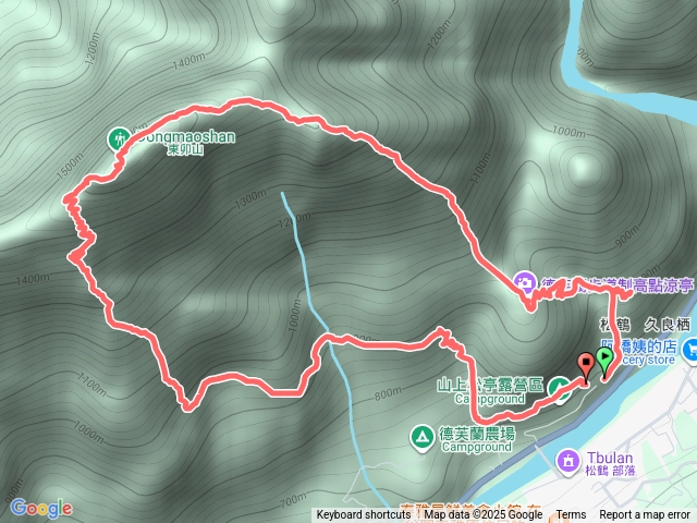 德芙蘭-東南稜-東卯山-松鶴捷徑-德芙蘭預覽圖