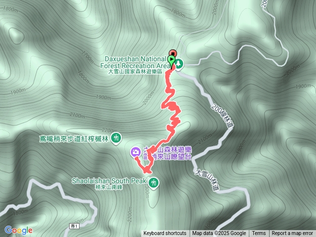 2025.10.25 小百岳 no.039 台中市和平區 稍來山(2307M)