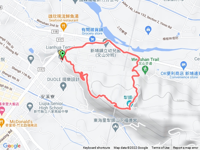 蓮華寺上犁頭山