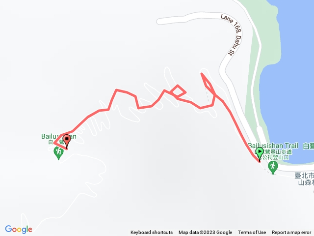 也是初體驗的白鷺鷥山步道