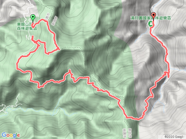 東眼山、東滿步道、滿月圓 2019/08/04