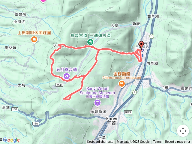 三義挑炭古道(三義火車站來回)