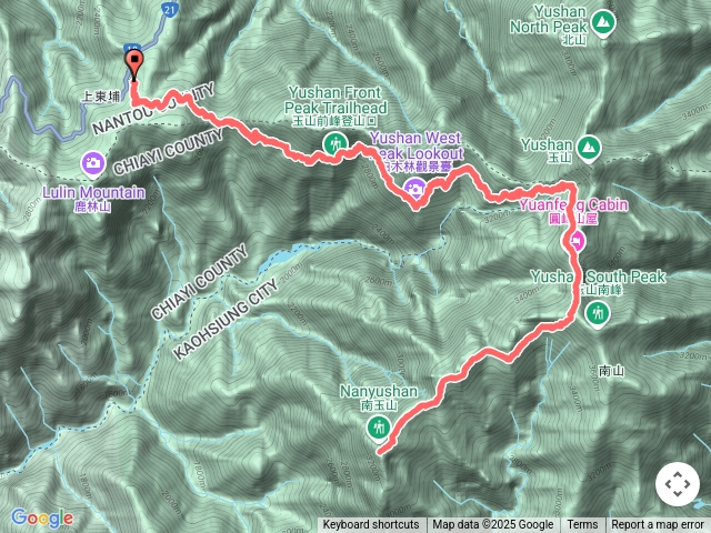 南玉山一日往返