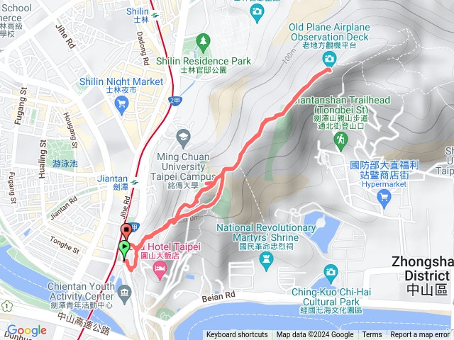 劍潭山親子步道預覽圖