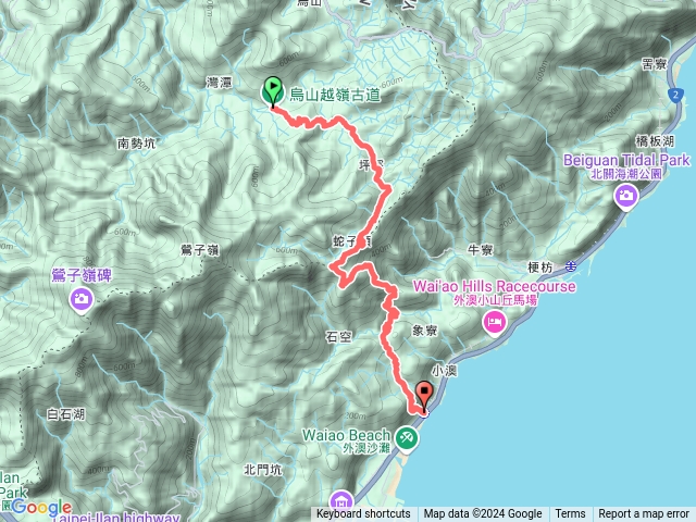 2024-09-01淡蘭古道中路後段：雙溪灣潭頭城外澳預覽圖