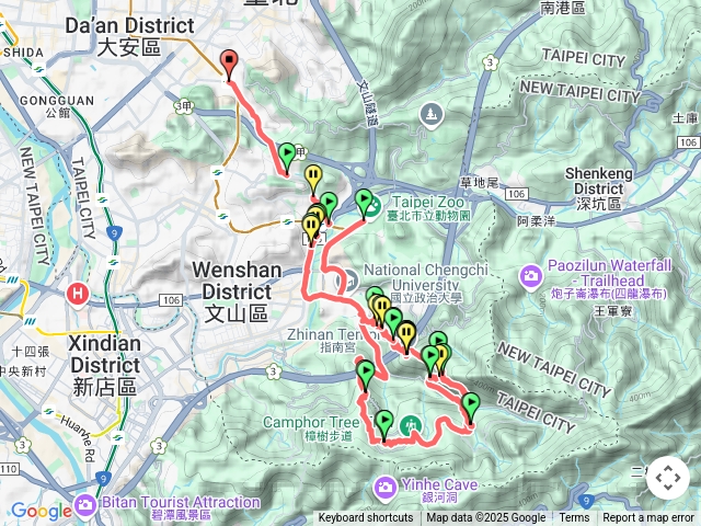 【任務一】2025臺北大縱走臺北大縱走第七段：世界山莊至飛龍步道政大後山202506131218預覽圖