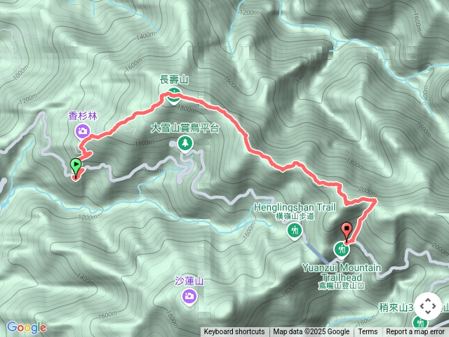 臨揪鳶嘴山賞夕陽🌇！