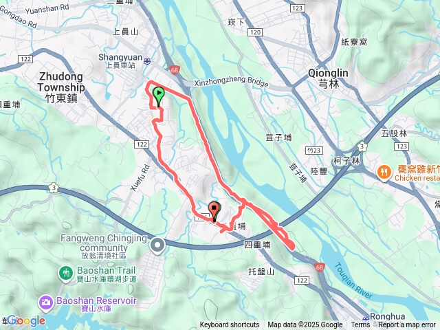 竹東自行車道河濱公園