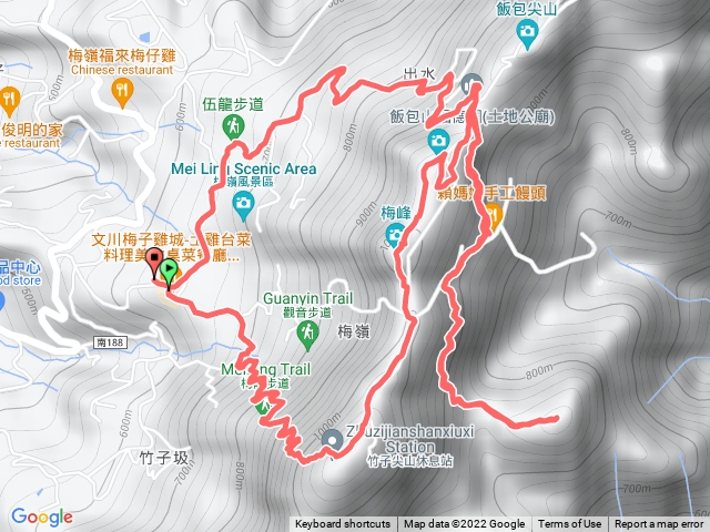南瀛百岳 竹子尖山東峰20221001