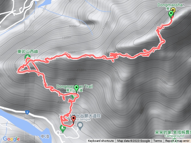谷關七雄東卬山