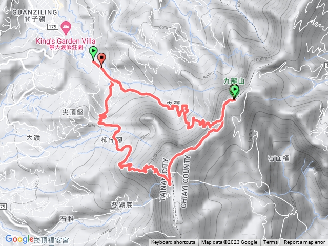 大凍山-九龍山O型