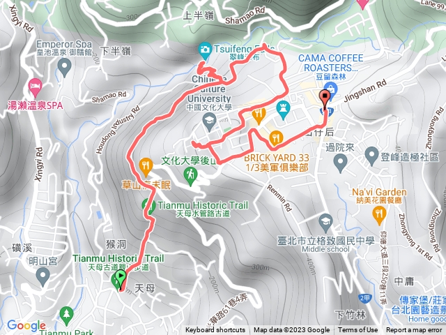 天母古道 翠峰瀑布