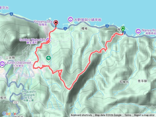 劍龍稜鋸齒稜茶壺山黃金瀑布20260114預覽圖