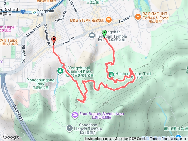 虎山豹山步道預覽圖