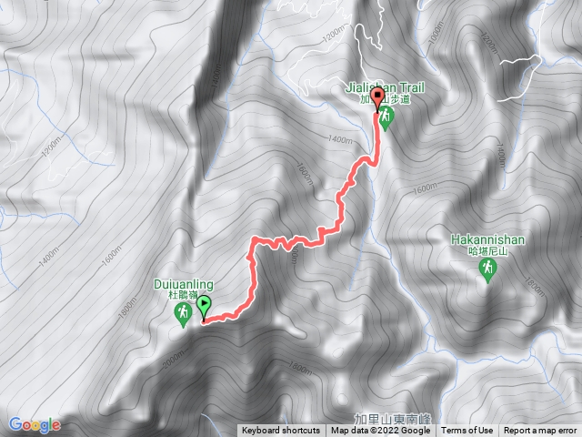 苗栗泰安。虎山加里山縱走