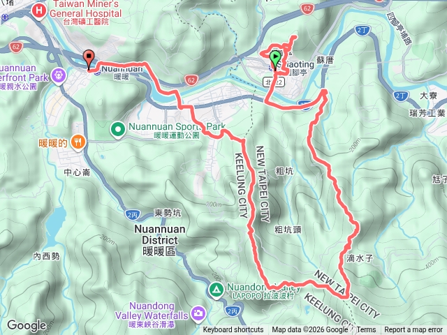四腳亭環峰縱走(砲陣地巡禮)