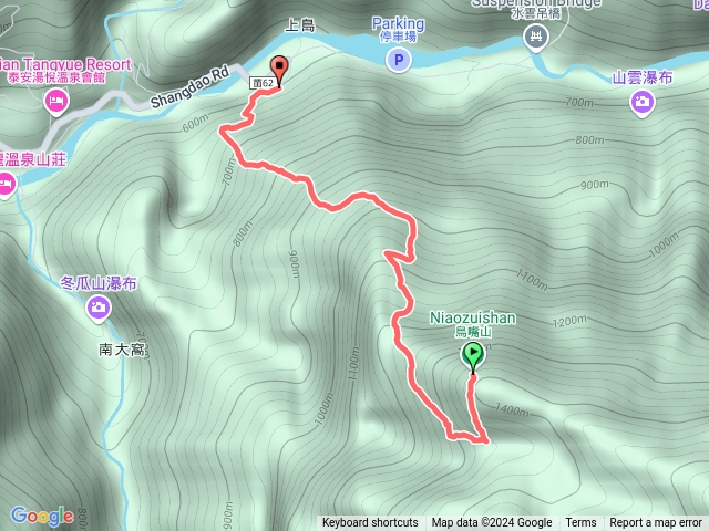 上島山(鳥嘴山預覽圖