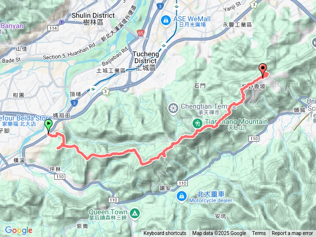簡單駭客 三峽永安宮走到五尖山（環台北天際線第十段部分路段）